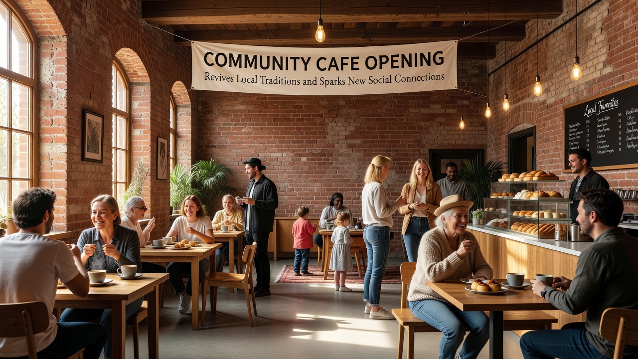 Historic Building Reopens as Community Cafe, Reviving Local Traditions and Creating Fresh Social Ties